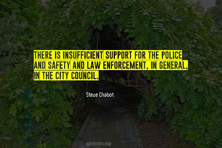 Support The Police Quotes #663822