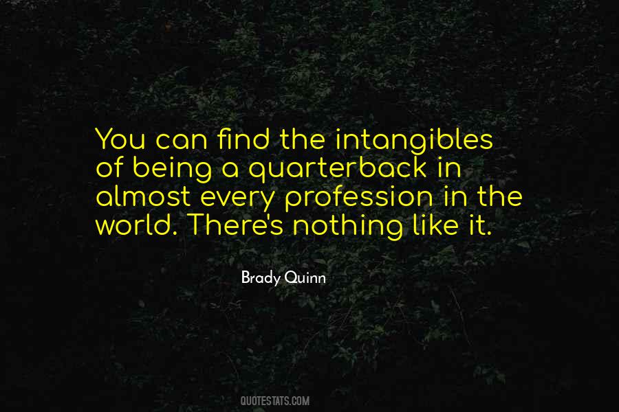 Quotes About Intangibles #135363