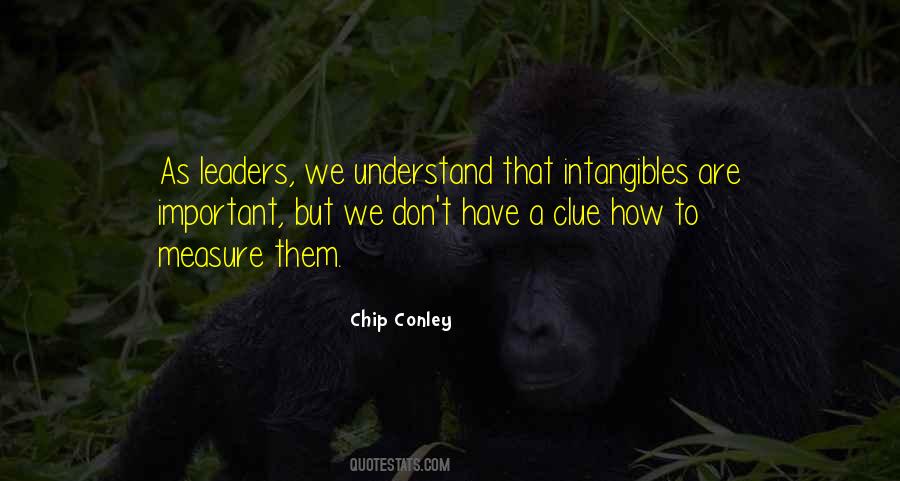 Quotes About Intangibles #811413