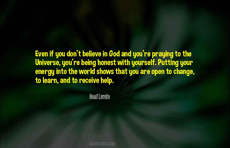 Don't Believe In God Quotes #487991