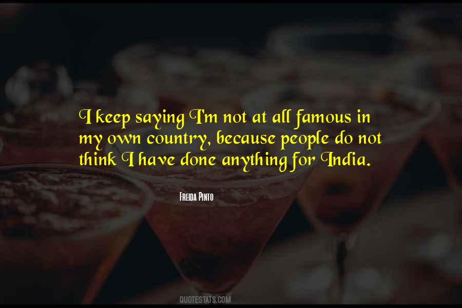 Famous Country Quotes #672372