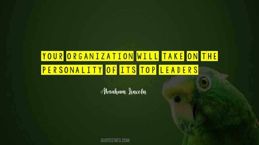 Top Leader Quotes #1543593