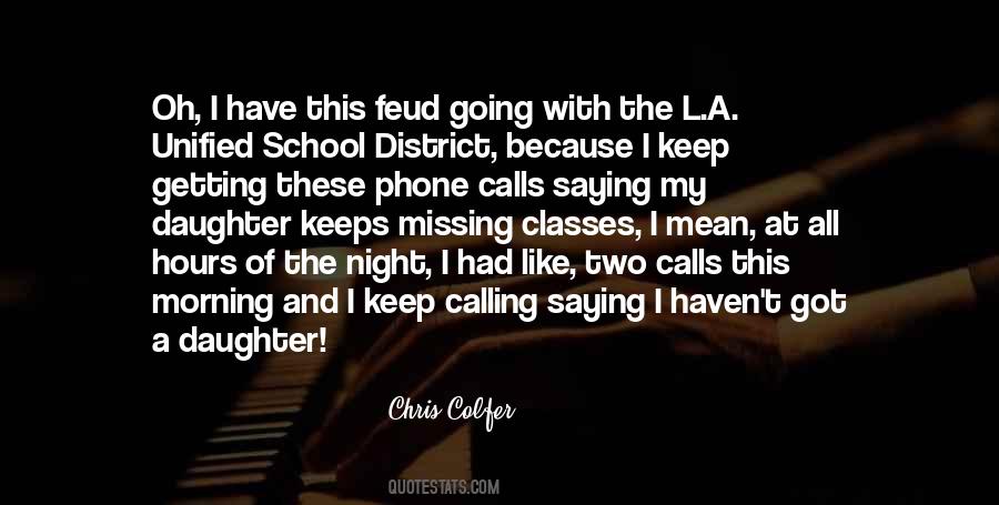 Morning Daughter Quotes #1317114