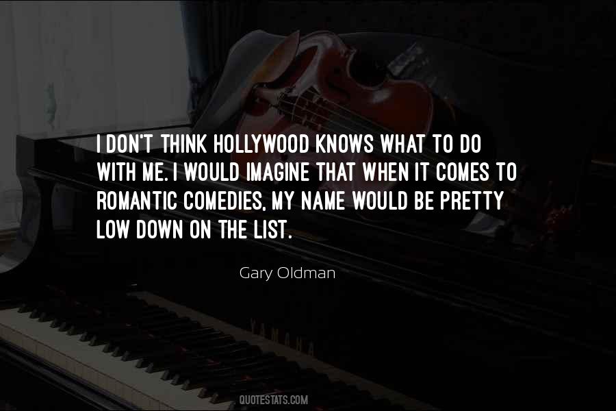 Hollywood Romantic Quotes #38415