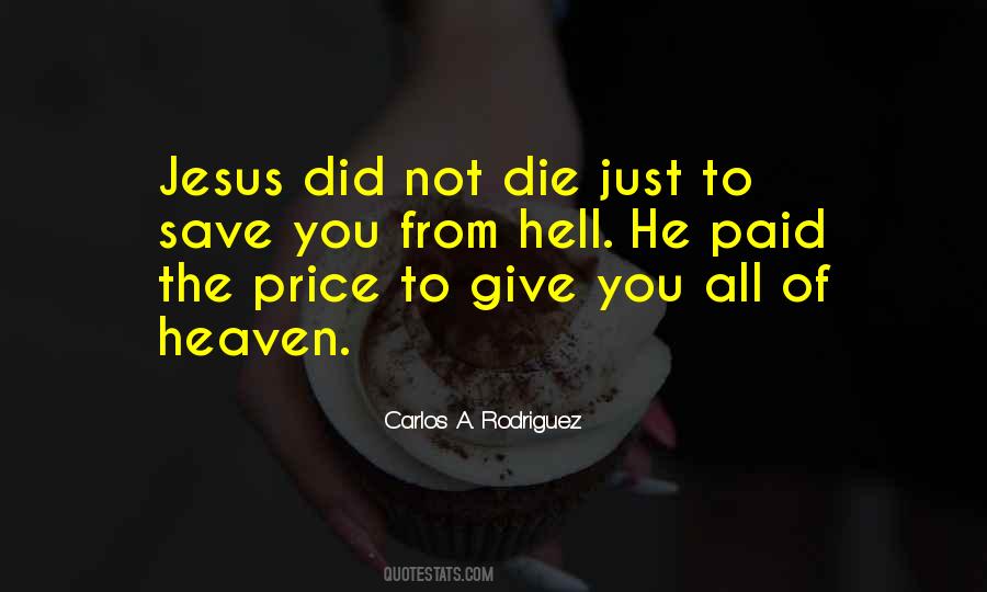 Jesus Heaven Quotes #22702