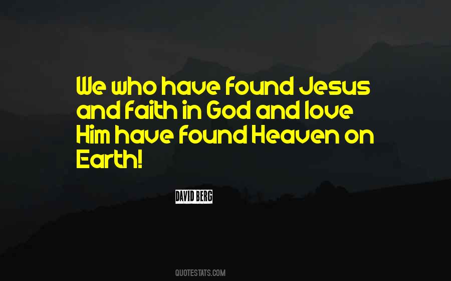 Jesus Heaven Quotes #763304