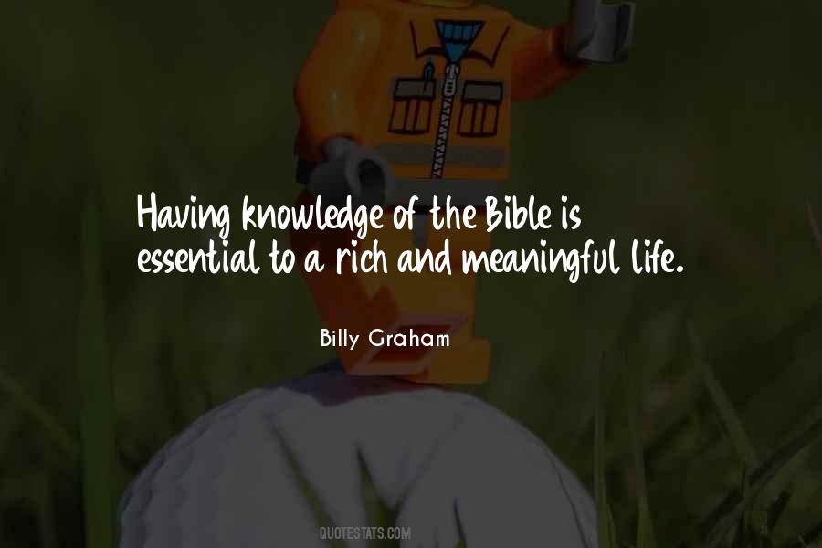 Rich In Knowledge Quotes #1238347