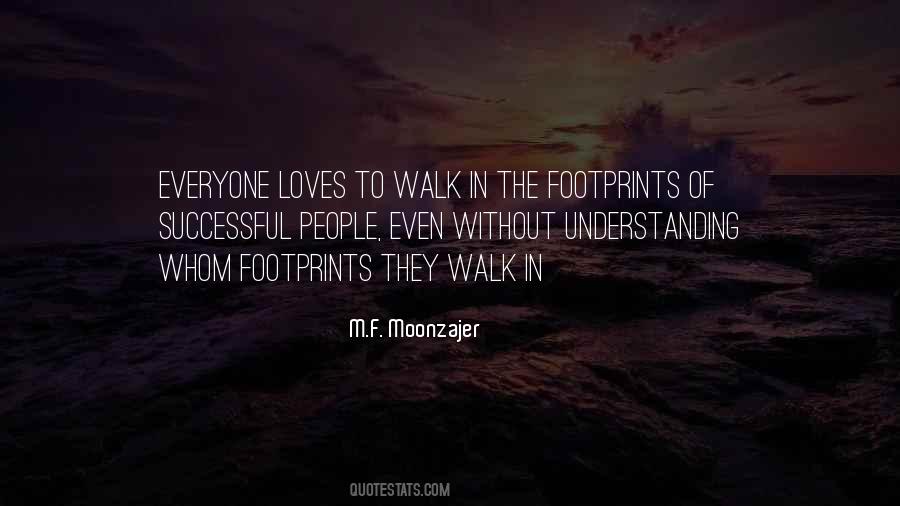 Footprints Love Quotes #820643