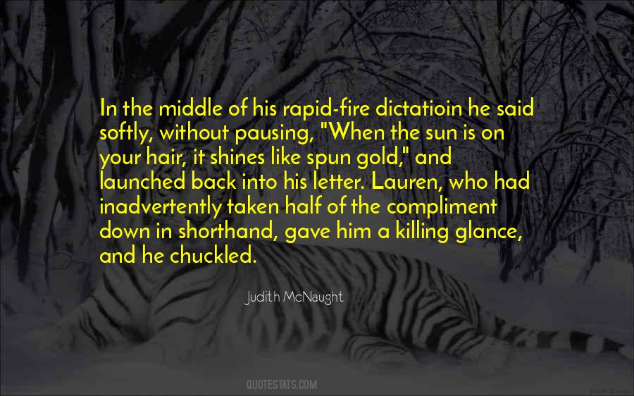 Sun On Your Back Quotes #146928
