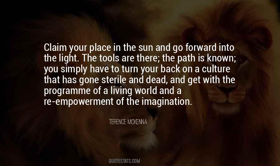 Sun On Your Back Quotes #307285
