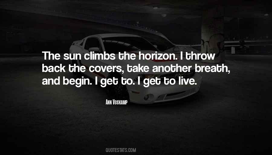 Sun On Your Back Quotes #310255