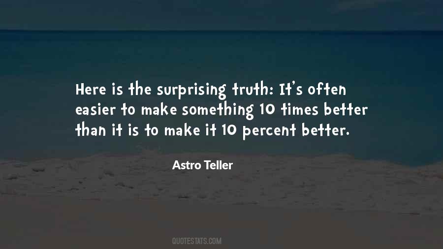 One Percent Better Quotes #835474
