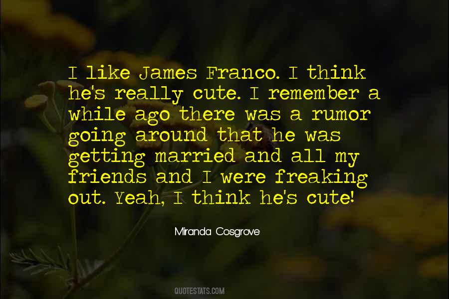 I Was Getting Married Quotes #1431548