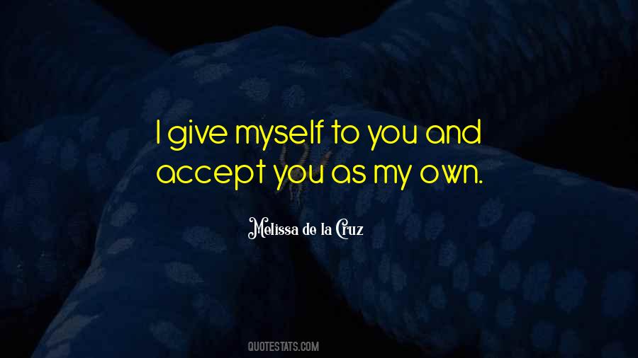 Accept You Quotes #124005