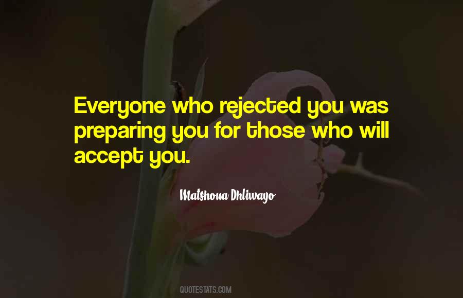 Accept You Quotes #523035