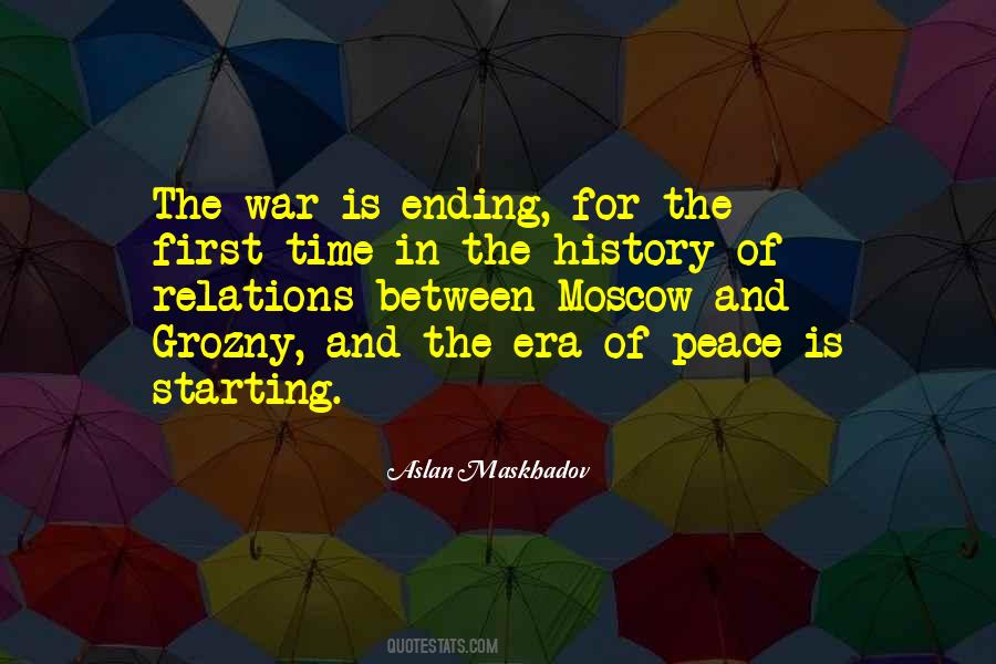 Ending Of An Era Quotes #517205