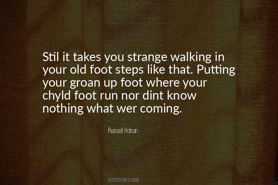 Walking In Quotes #982014