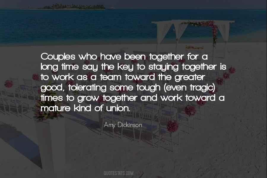 A Couple Is A Team Quotes #269319