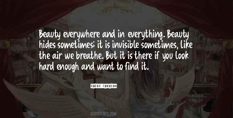 Find The Beauty In Everything Quotes #1453084