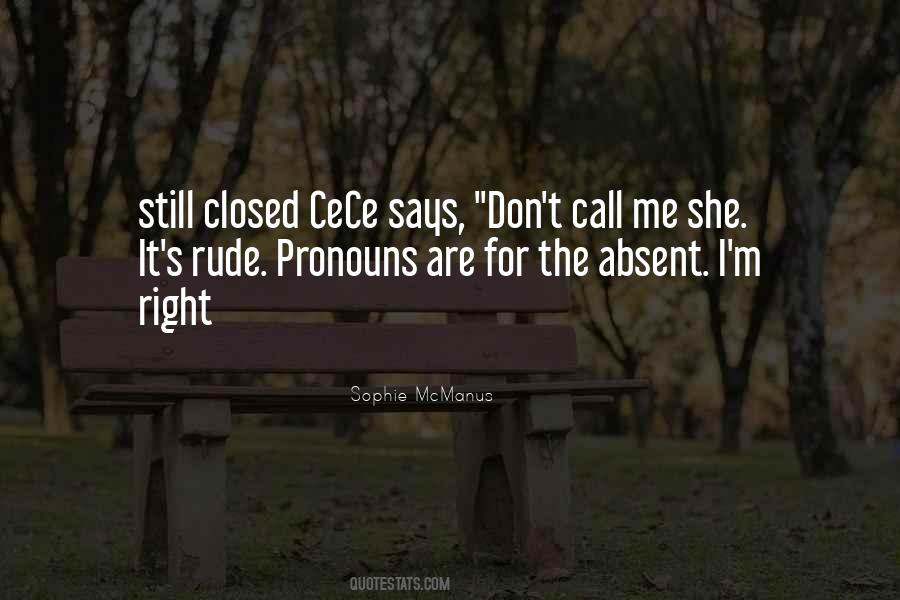 Don't Call Me Quotes #66156