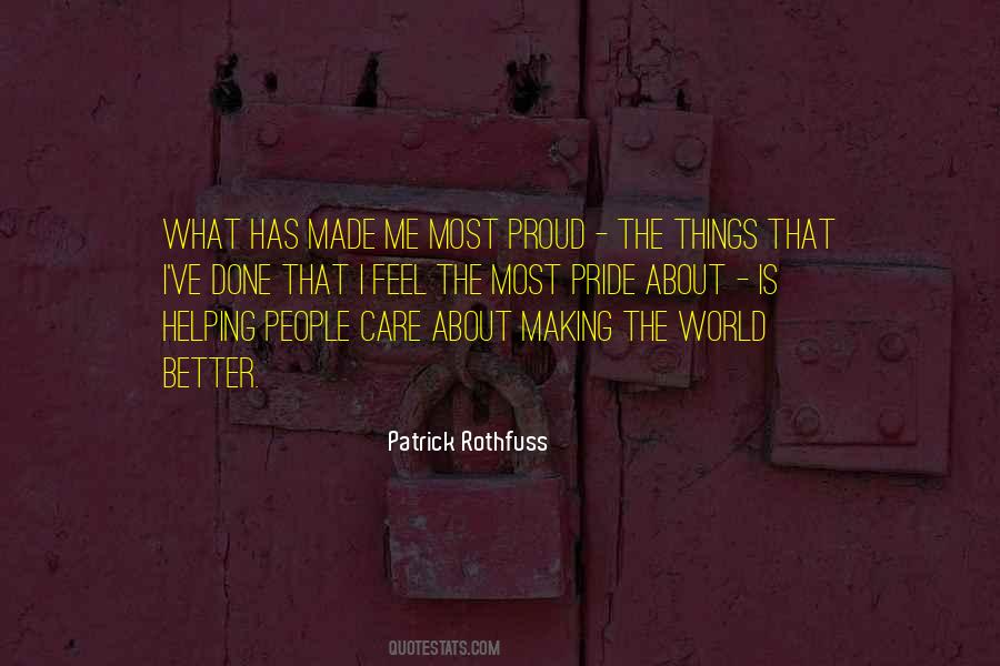 Making You Proud Quotes #495633