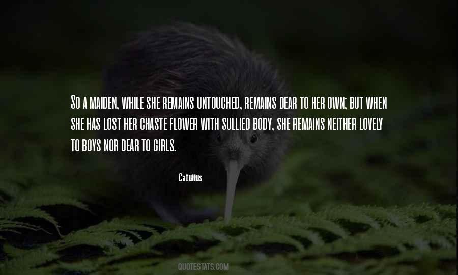 Lovely Flower Quotes #131210