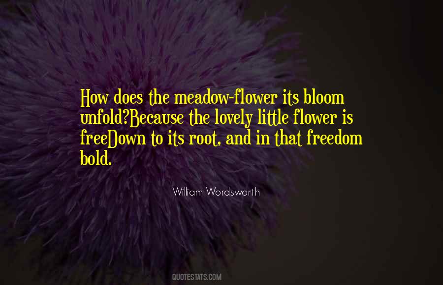 Lovely Flower Quotes #1601541