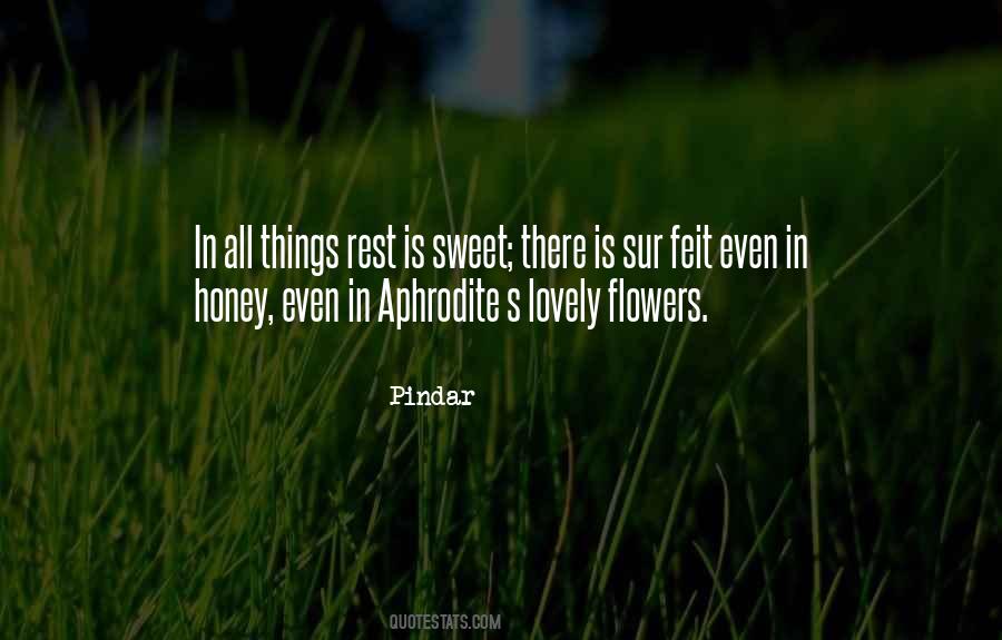 Lovely Flower Quotes #457342
