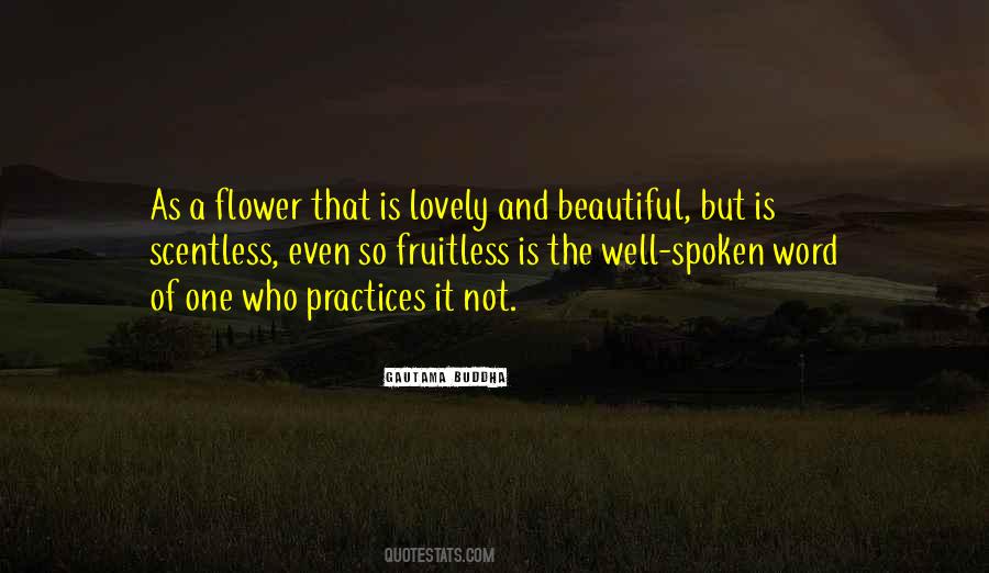 Lovely Flower Quotes #687913
