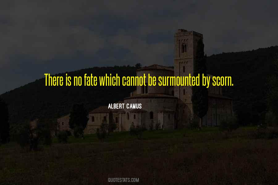 Fate Philosophy Quotes #1145073