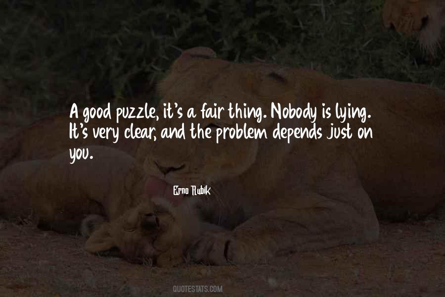 Good Puzzle Quotes #274457
