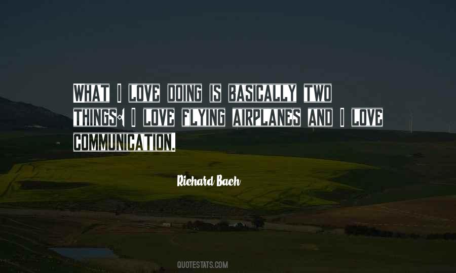 Richard Bach Flying Quotes #1289347