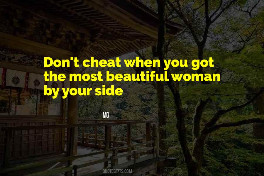 Don't Cheat Quotes #1586585