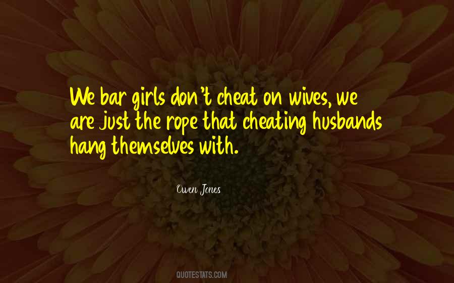 Don't Cheat Quotes #1597009