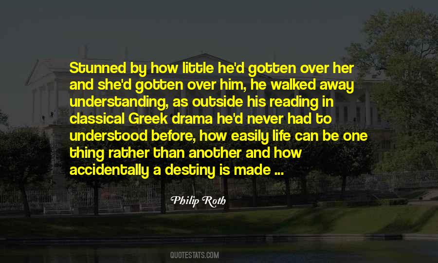 Over Drama Quotes #1721896