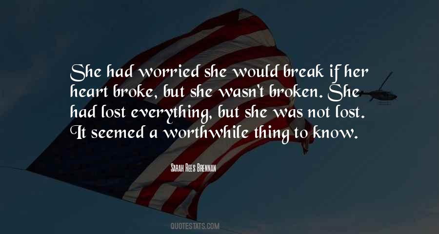 You Cant Break A Broken Heart Quotes #446265