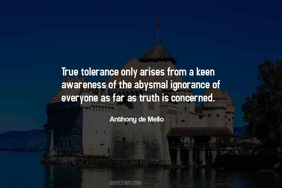 Awareness Anthony De Mello Quotes #1469974