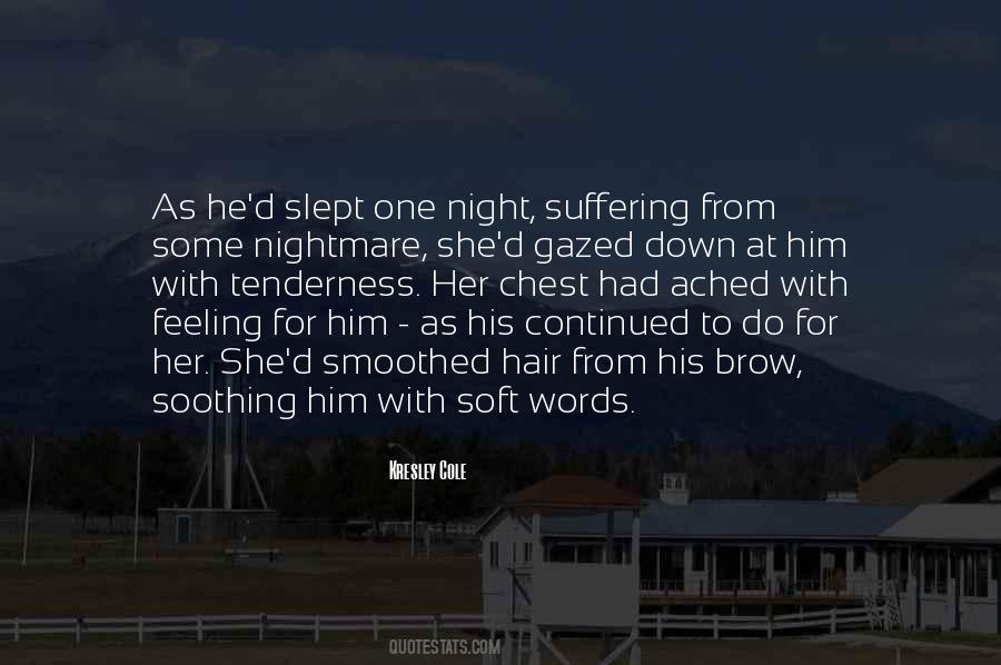Night Suffering Quotes #874575