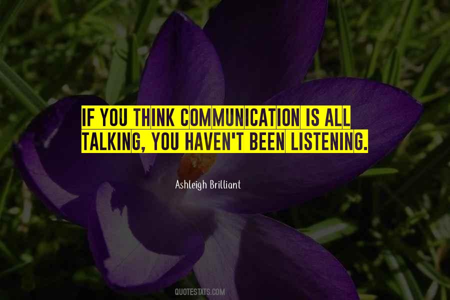Listening Wisdom Quotes #1196585