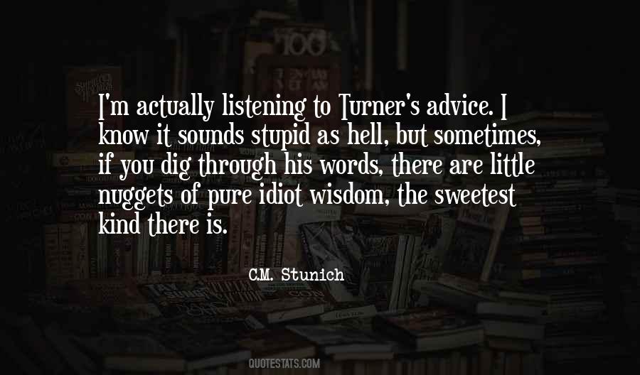 Listening Wisdom Quotes #45090