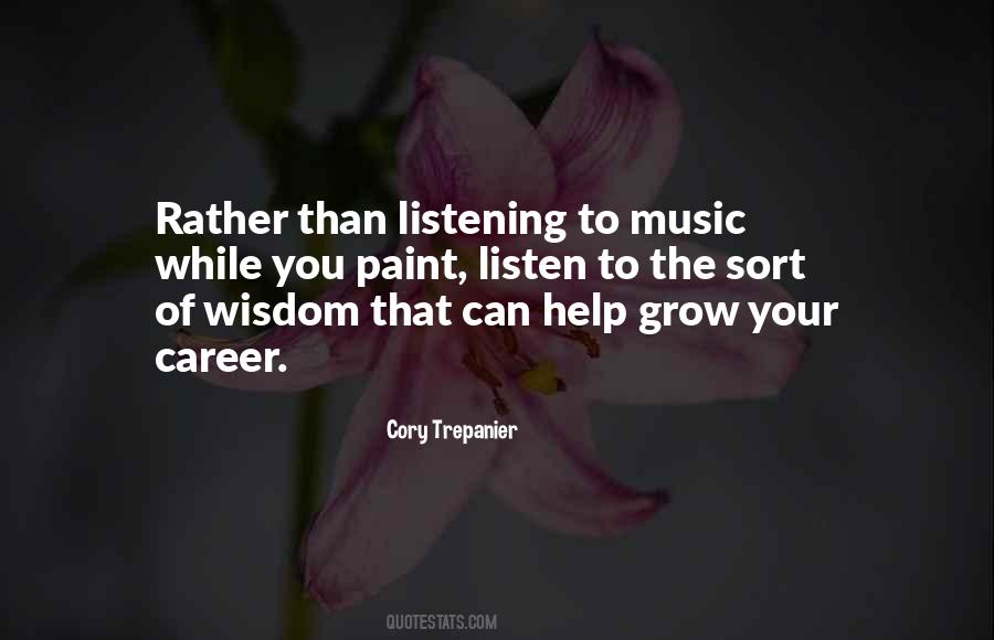 Listening Wisdom Quotes #541168