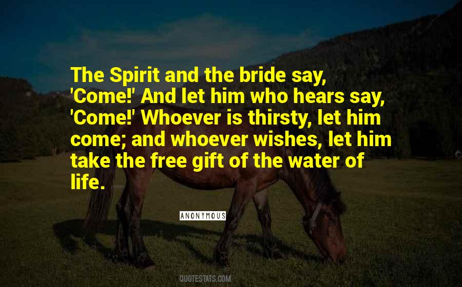 Of Water And The Spirit Quotes #1084232