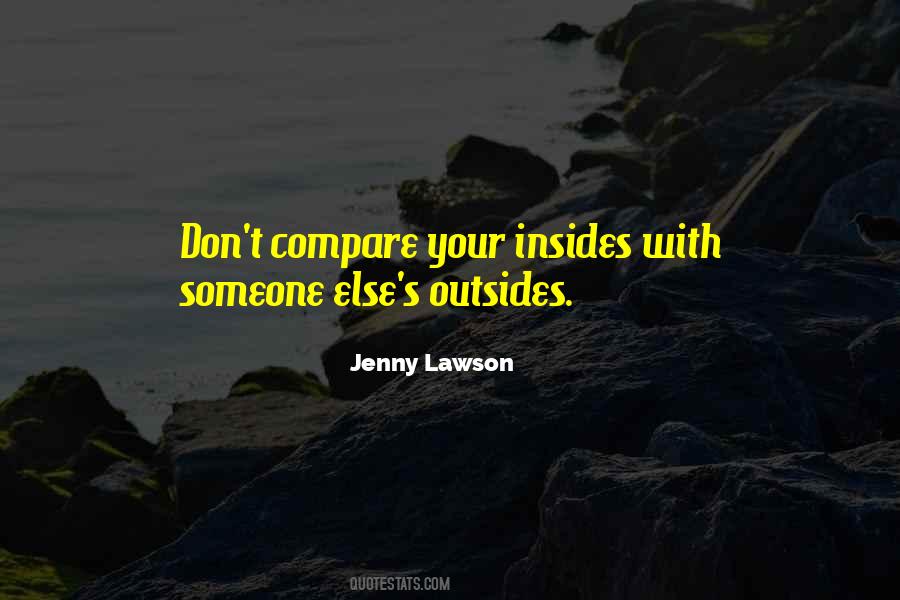 Don't Compare Us Quotes #51387