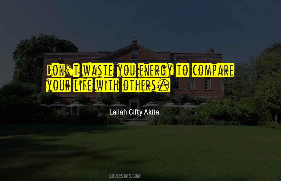 Don't Compare Your Life Quotes #440575