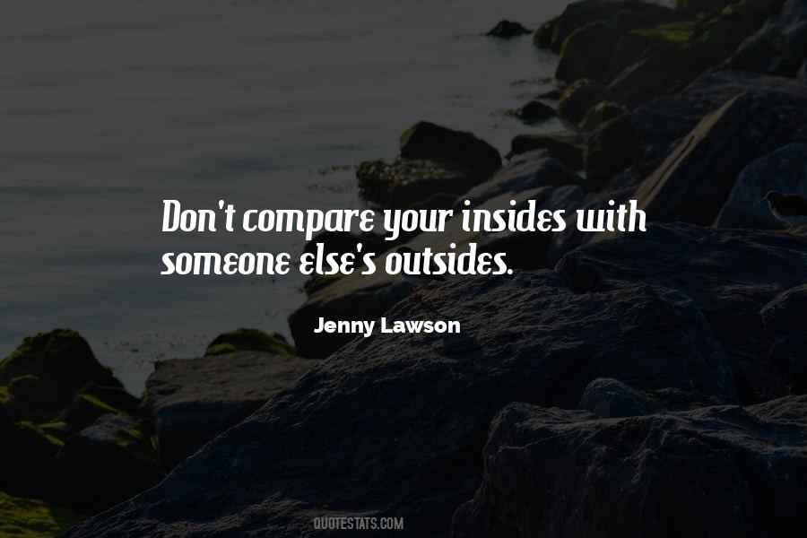Don't Compare Yourself Quotes #51387