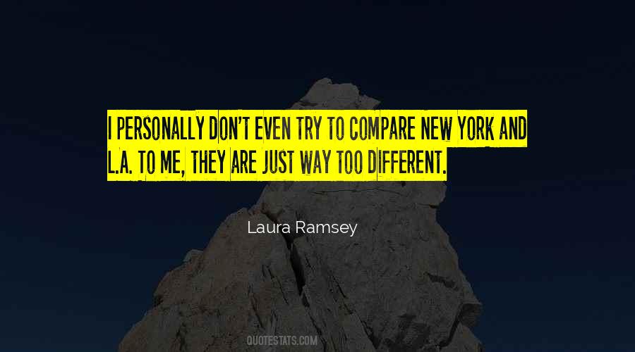 Don't Compare Yourself Quotes #855440