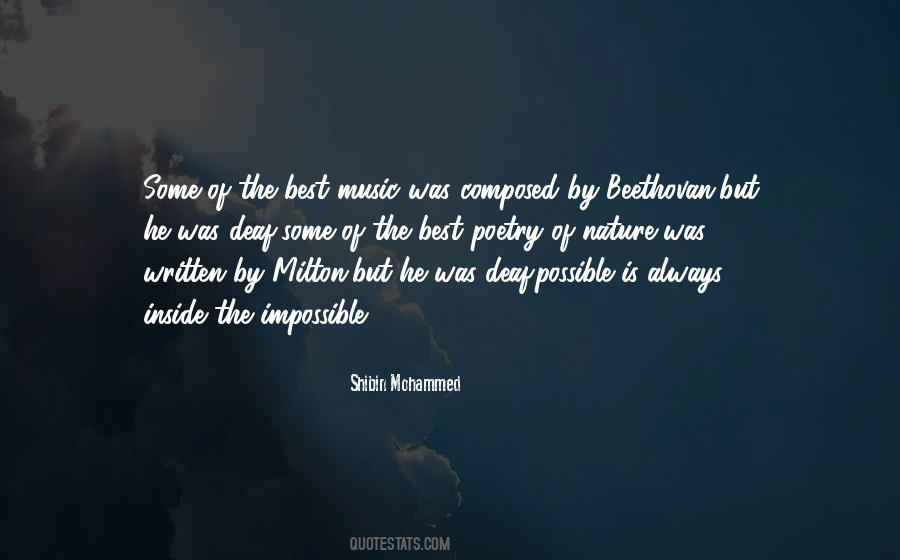 Nature Has Its Own Music Quotes #1020246