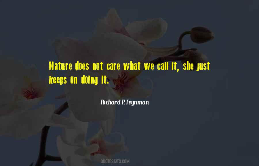 Nature Care Quotes #186015