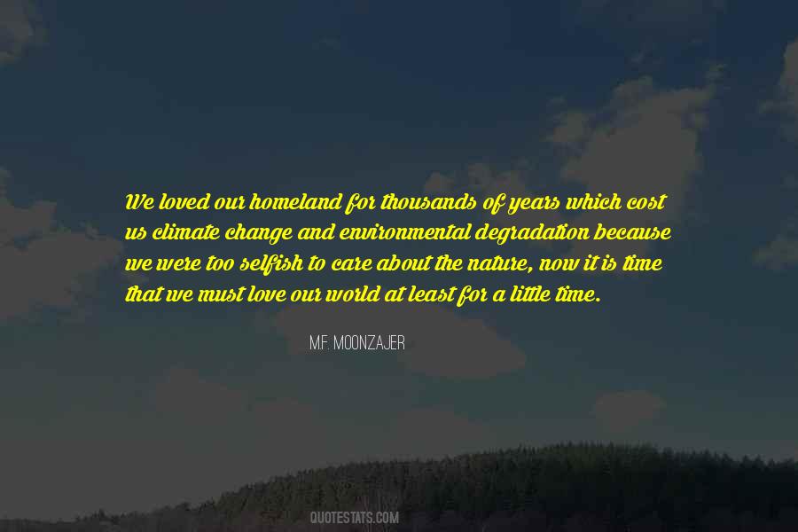 Nature Care Quotes #527581