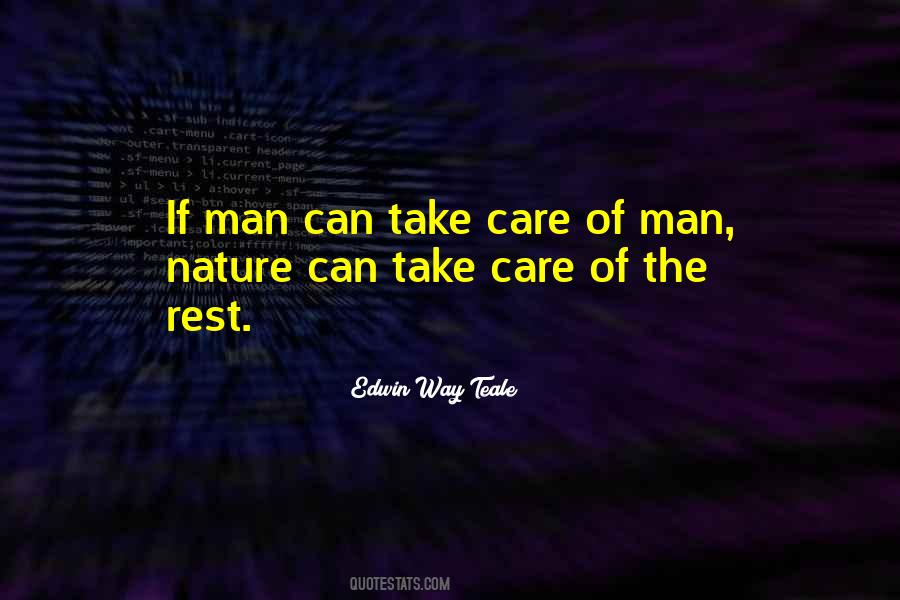 Nature Care Quotes #905713